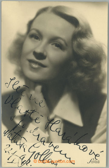 257031 - 1942 GOLLOVÁ Nataša (1912–1988), významná česká here