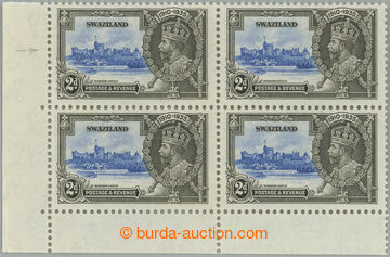 257180 - 1935 SG.22+22a, Jubilejní Jiří V. 2P, levý dolní rohov