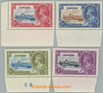 257182 - 1935 SG.141s-144s, Silver Jubilee 1½P - 1Sh, complete set w