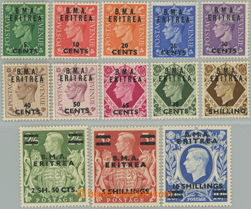 257220 - 1948-1949 BRITISH OCCUPATION / SG.E1-E12, George VI. ½P - 1