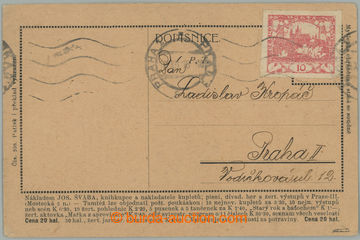 257446 - 1918 FDC / 1. DEN VYDÁNÍ hradčanských známek, pohlednic