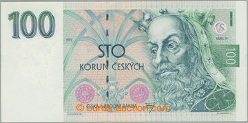 257573 - 1993 Ba.CZ5, 100CZK 1993, low set A02; very nice