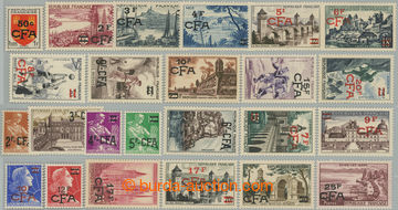 257623 - 1955-1959 Yv.320-330, 331-341, comp. of 2 complete sets with