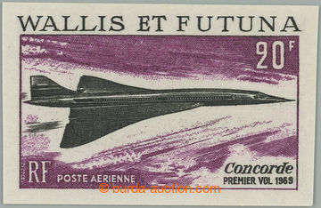 257653 - 1969 Mi.219, Dallay 32L, airmail First flight of Concord 20F