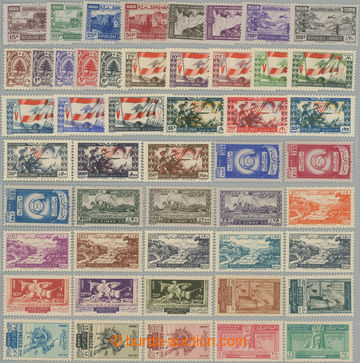 257683 - 1945-1948 SELECTION / 7 complete sets Mi.292-295, 296-299, 3