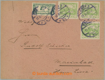 257747 - 1919 EXPRESS / commercial letter sent inland, postal-charge 