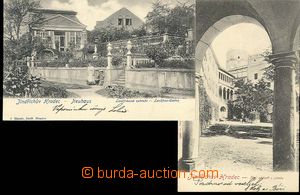 25784 - 1902 JINDŘICHŮV HRADEC - sestava 2ks pohlednic, Landfráso