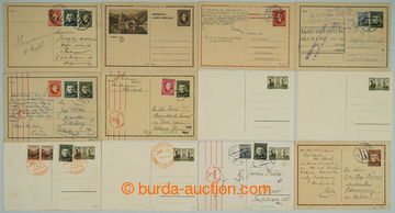 257917 - 1939-1946 SELECTION of / 20 pcs of various p.stat, contains 