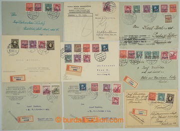 257992 - 1939 [COLLECTIONS]  SELECTION of / 17 pcs of entires mainly 