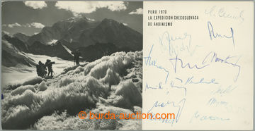 258081 - 1970 ČS. HOROLEZECKÁ EXPEDICE PERU 1970 / tématická pohl