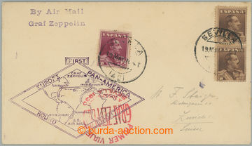 258151 - 1930 ZEPPELIN / 1. SÜDAMERIKAFAHRT, Sie.58C, ROUND FLIGHT S