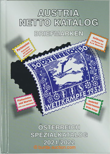 258187 - 2021 RAKOUSKO / Austria Netto Katalog, Briefmarken Österrei