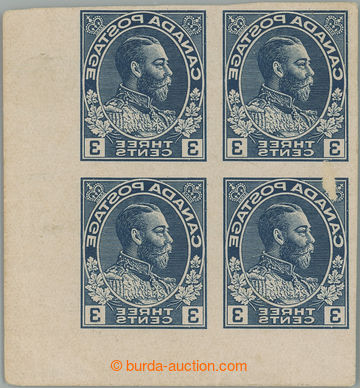 258221 - 1923 ZKUSMÝ TISK / Sc.109var, Jiří V. 3C, levý dolní ro