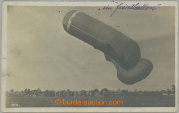 258222 - 1917 FESSELBALLON / fotopohlednice pozorovacího R-U balónu