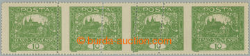 258301 -  Pof.6C production flaw, 10h green with line perforation 13