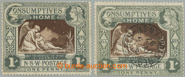 258468 - 1897 SG.280, Viktorie Diamond Jubilee 1P, příplatková zn.