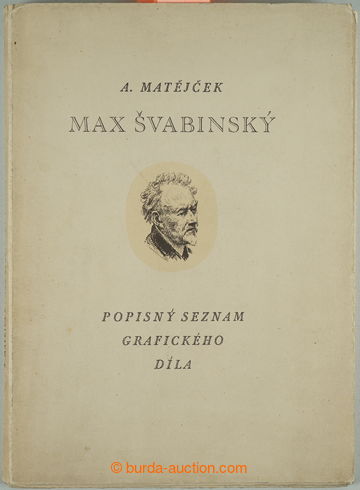 258481 - 1944 Max Švabinský, Popisný seznam grafického díla 1933