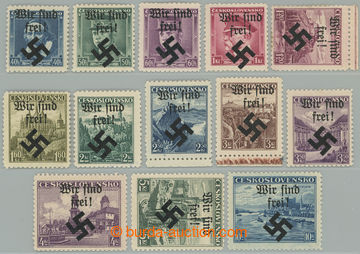 258497 - 1939 MÄHRISCH-OSTRAU / Mi.6-19, téměř kompletní série 