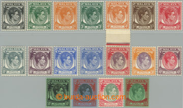 258608 - 1937 SG.278-298, George VI. 1c - 5$; sought set, VF, c.v.. 