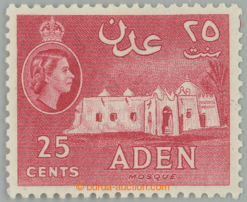 258615 - 1953 SG.54a, Elizabeth II. - Fortress 25c with plate variety