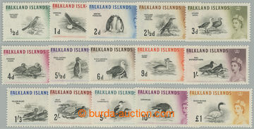 258621 - 1960 SG.193-207, Elizabeth II. - Birds ½P - £1; complete s