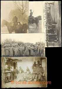 25863 - 1916 sestava 5ks fotopohlednic se záběry  vojáků RU arm