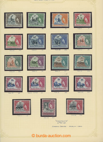 258639 - 1961 SG.61-68, Elizabeth II. Motives ½P - 10Sh with overpri