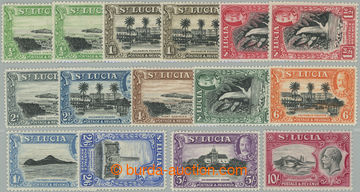 258671 - 1936 SG.113-124, George V. Motives ½P - 10Sh; complete set,