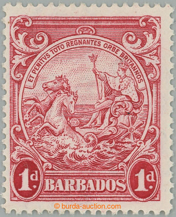 258823 - 1938 SG.249, Znak kolonie 1P scarlet ve vzácném zoubkován