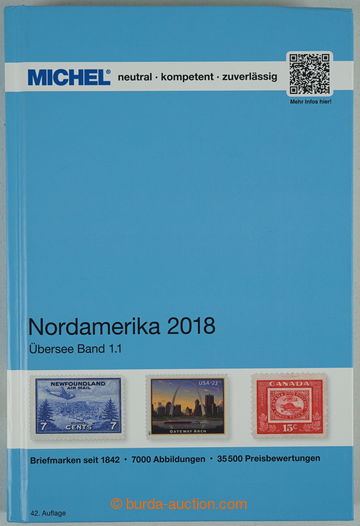 258830 - 2018 MICHEL NORDAMERIKA BAND 1.1 2018; katalog Kanady, USA a