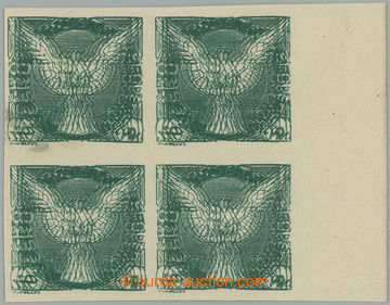 258841 - 1918 FALCON IN FLIGHT / Pof.NV1 production flaw, 2h green, R