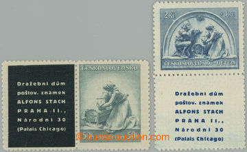 259043 - 1937 Pof.315, 317, additional printing Dražebního house Al