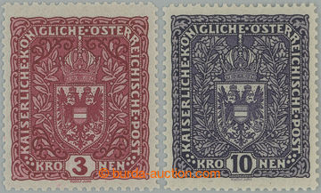 259180 - 1918 VÝPLATNÍ / VELKÝ FORMÁT / Pof.201I, 203I, Znak 3K a