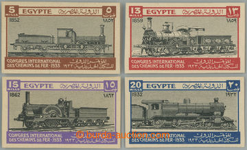 259189 - 1933 Nile Post C38a/C41a - Railway international congress - 