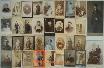 259291 - 1860-1920 [SBÍRKY]  PARTIE / cca 200ks různých fotografi