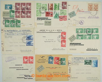 259334 - 1939-1942 SESTAVA / 14 let-dopisů, s hezkými frankaturami 