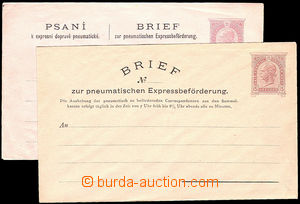 25935 - 1894 2x envelope for pneumatic-tube post, Mi.RU11/I. (11 dot