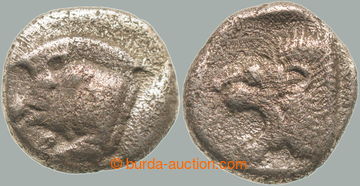 259354 - 480-450 BC GREECE - MYSIA / KYZIKOS / AR trihemiobol, Av.: p