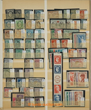 259355 - 1849-1949 [COLLECTIONS]  selection of stamps on page from ol