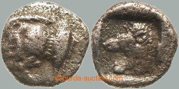 259357 - 480-450 BC GREECE - MYSIA / KYZIKOS / AR trihemiobol, Av.: p