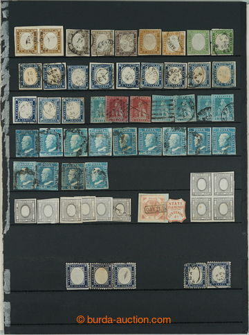 259378 - 1820-1860 [COLLECTIONS] selection on 3 pages from old collec