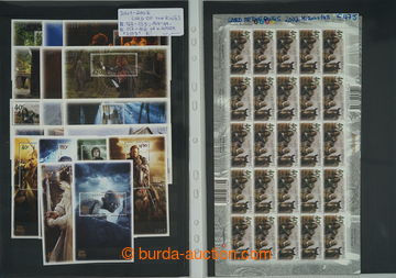 259421 - 2001-2003 Mi.Bl.128-133, 144-149, 157-162, miniature sheets 