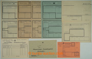 259444 - 1919-1930 BLANK FORMS - SPECIMENS / comp. 13 pcs of various 