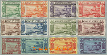 259463 - 1938 SG.F53-F64, Lopevi Island 5c - 10Fr; kompletní série 