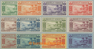 259464 - 1938 SG.F53-F64, Lopevi Island 5c - 10Fr; kompletní série 