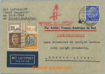 259485 - 1933 5. SÜDAMERIKAFAHRT / airmail letter to Buenos Aires, f