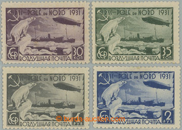 259515 - 1931 Mi.402C-405C, Polární let 30k - 2R, kompletní série