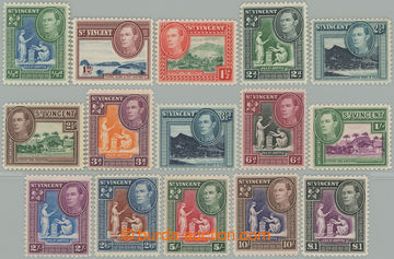 259539 - 1938-1947 SG.149-159, George VI. - Motives ½P - £1; comple