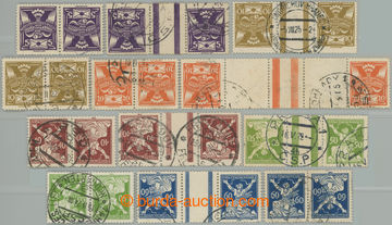 259582 -  Pof.144TBa-157TBb, 5h violet - 60h blue, complete set close