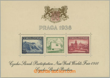 259613 - 1940 AS9e, aršík Praga 1938, výstava NY 1940, zelený pav